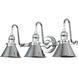 Provence 3 Light 24 inch PC Bath Light Wall Light in Polished Chrome